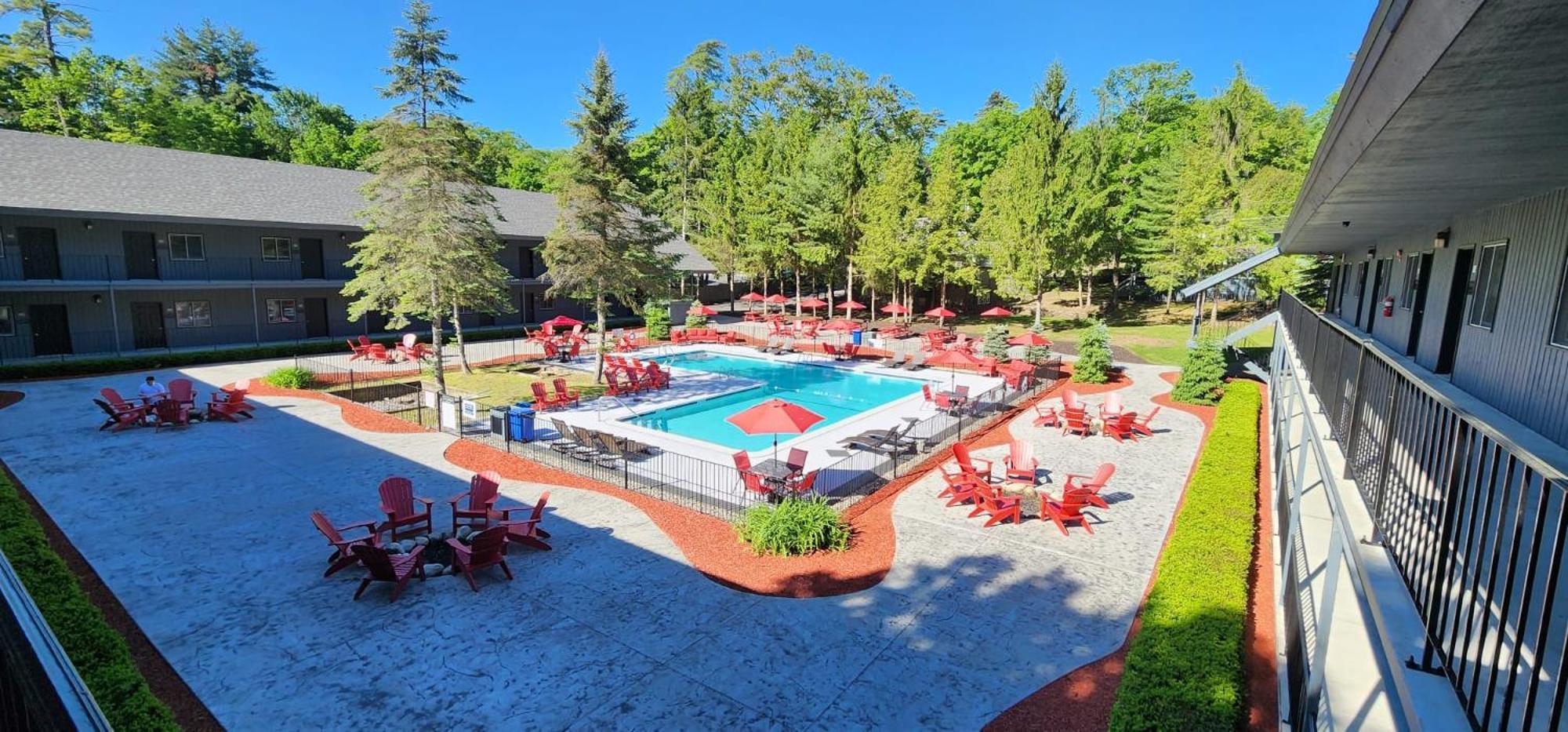 The Stone Gate Resort Lake George Kültér fotó